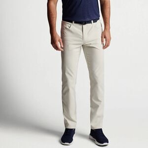 Peter Millar Performance 5-Pocket EB66 Pants Stone Mens 32/30